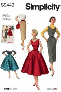 retro, 1940's, 1950's, 1960's, vintage, sewing patterns,patternpostie