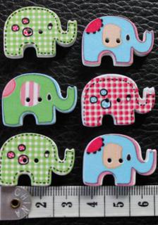 4 Elephants - Green only