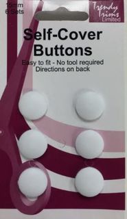 Self-Cover Buttons 15MM