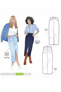 TOMMIE JEANS SKIRT