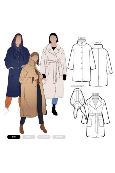 Gracie Coat and Headscarf