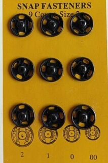Black Snaps - 11mm