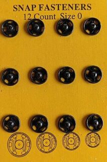 Black Snaps - 7mm