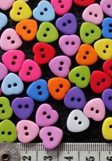 6 Heart Buttons